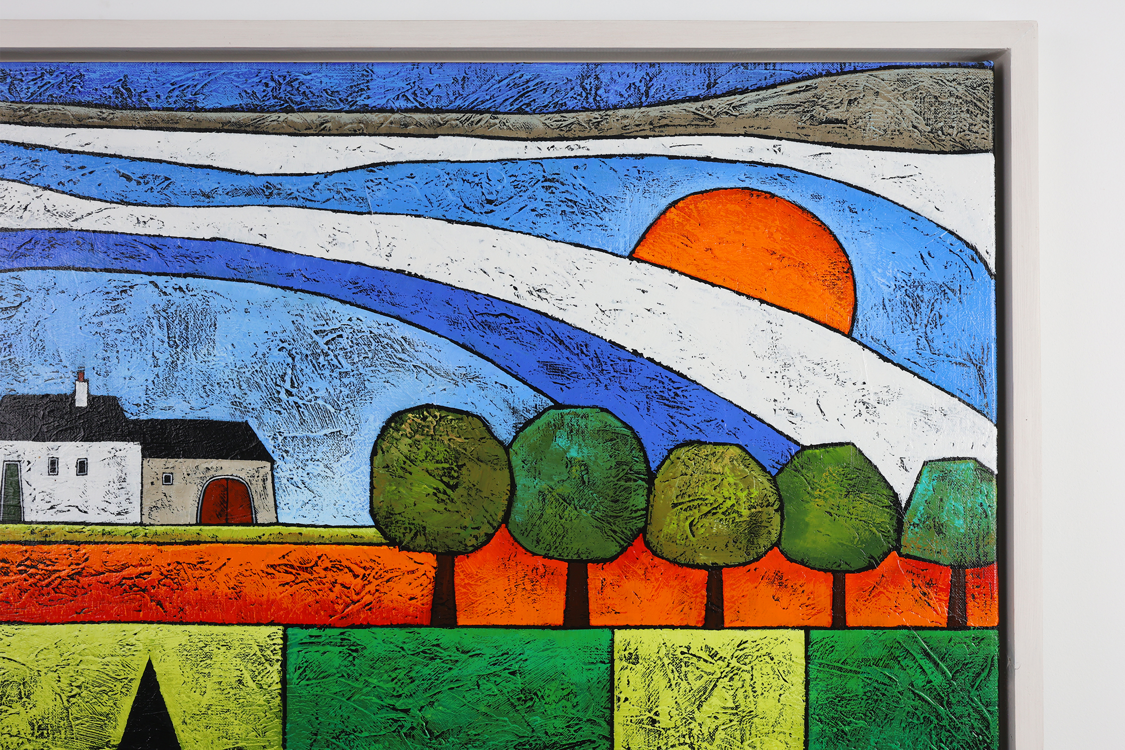 Large Painting by Marja Boekhout, Belgium, 2004thumbnail